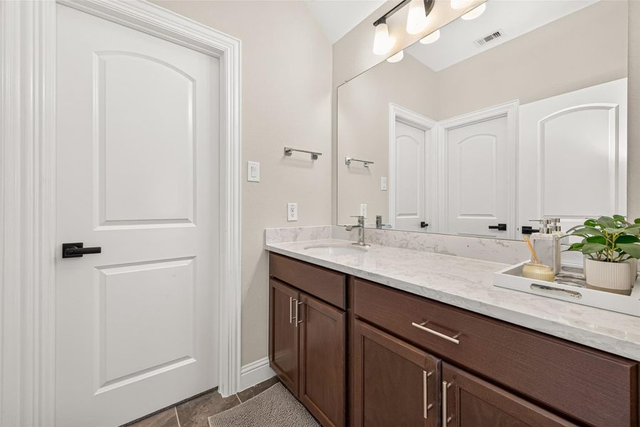 Furnished interior view inside a new home in , Katy (Image 34).