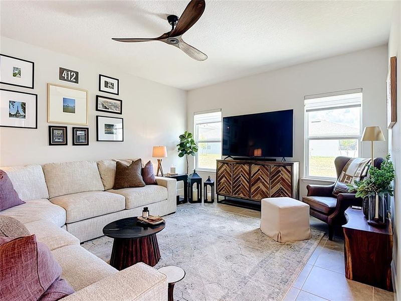 Furnished interior view inside a new home in , St. Cloud (Image 32).