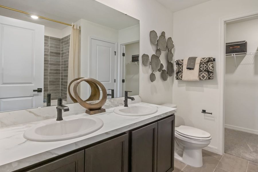 Representative furnished interior of a home built from the 1541 Modeled by KB Home in Deer Springs, Zephyrhills (Image 6).