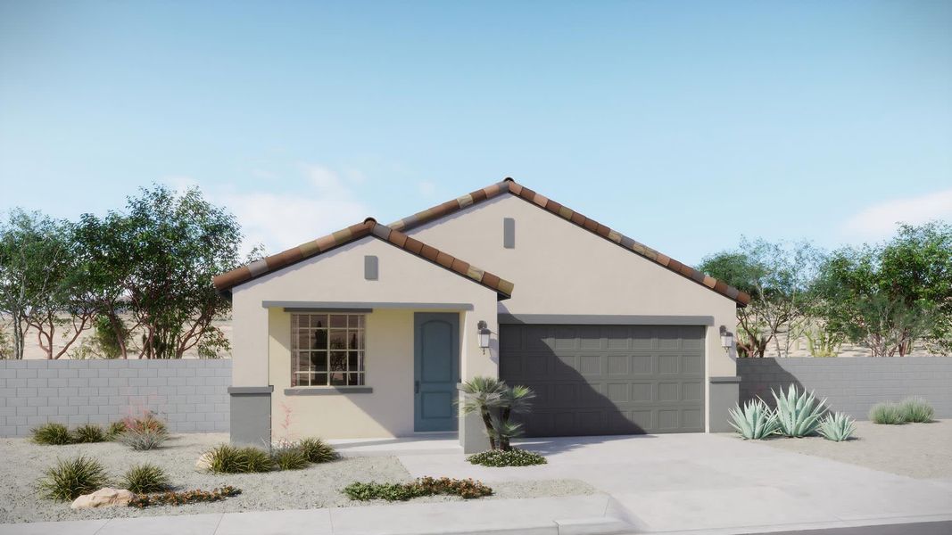 Spanish Elevation | Aries at Rialta | New Homes in Mesa, AZ by Landsea Homes