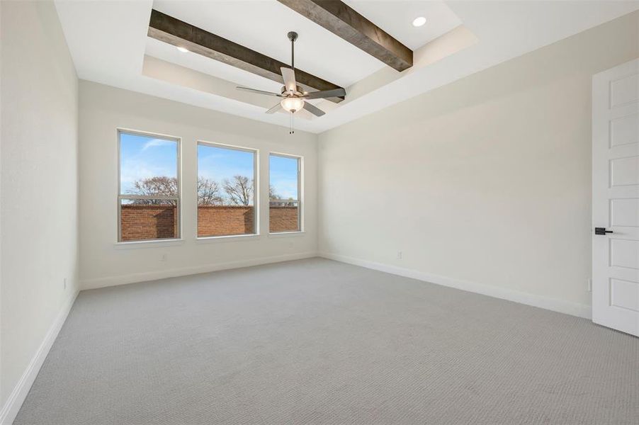 Spacious, unfurnished interior of a new home in South Pointe Manor Series, Mansfield (Image 21).