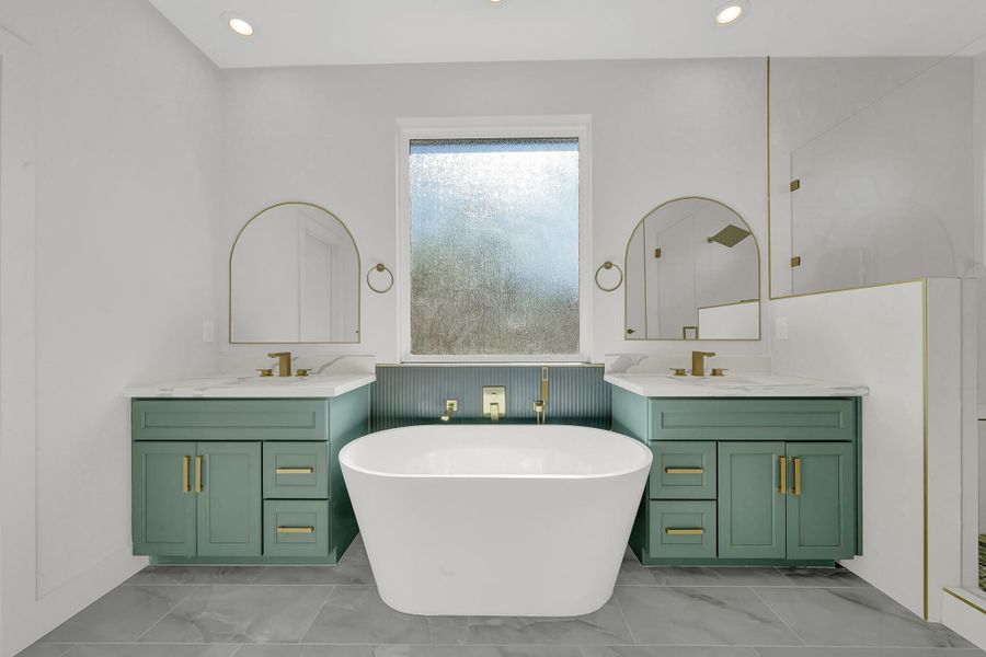 Furnished interior view inside a new home in , Houston (Image 13). Furnished interior view inside a new home in , Houston (Image 13).