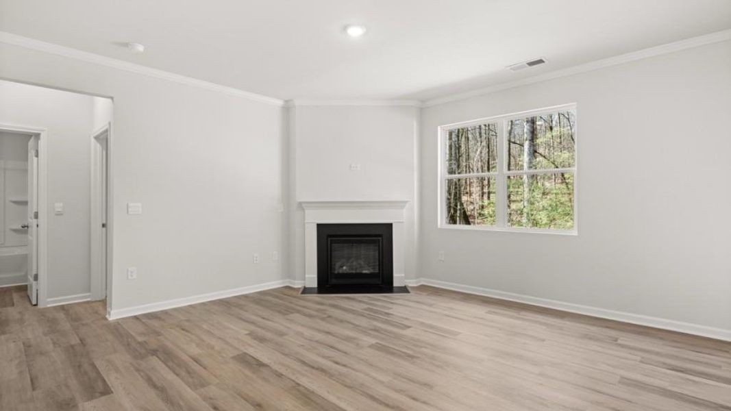 Spacious, unfurnished interior of a new home in Liberty Crossing, Braselton (Image 26).