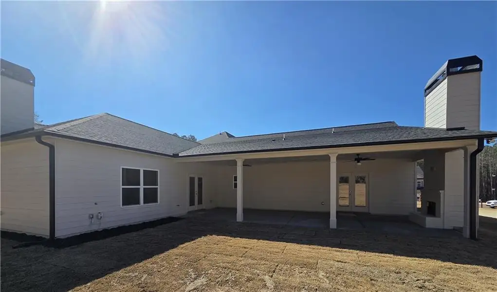 Exterior details and patio area of a home in , Bethlehem (Image 2). Exterior details and patio area of a home in , Bethlehem (Image 2).