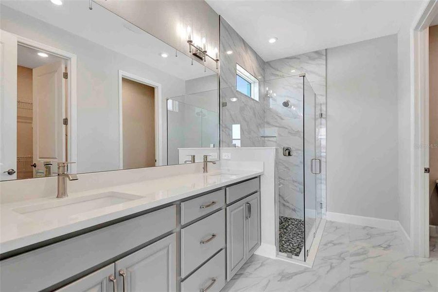 Furnished interior view inside a new home in Cresswind at Lake Harris, Tavares (Image 12).