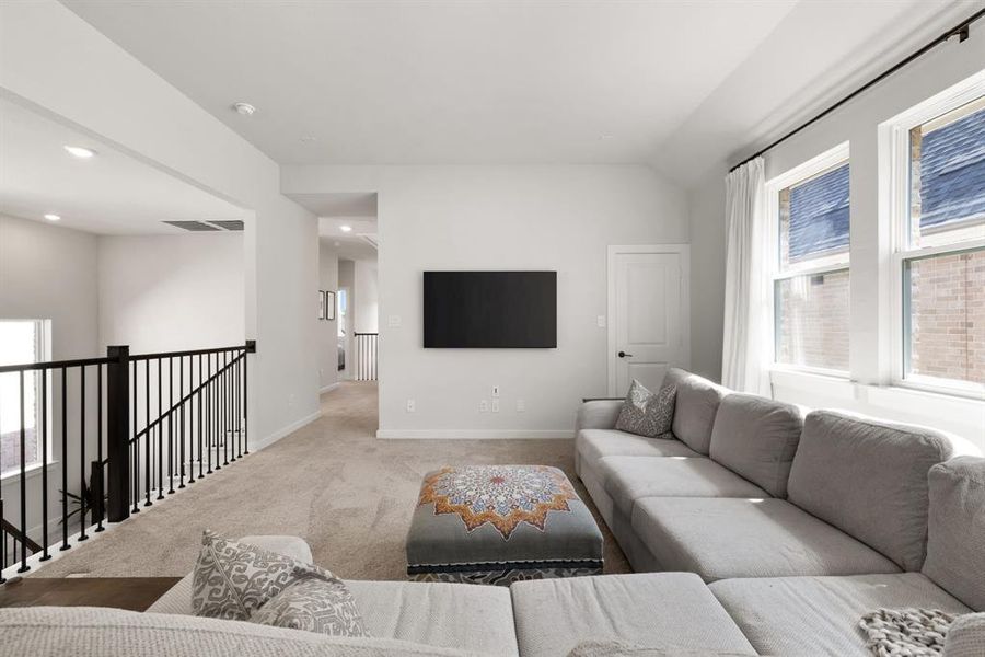 Furnished interior view inside a new home in , Frisco (Image 7). Furnished interior view inside a new home in , Frisco (Image 7).