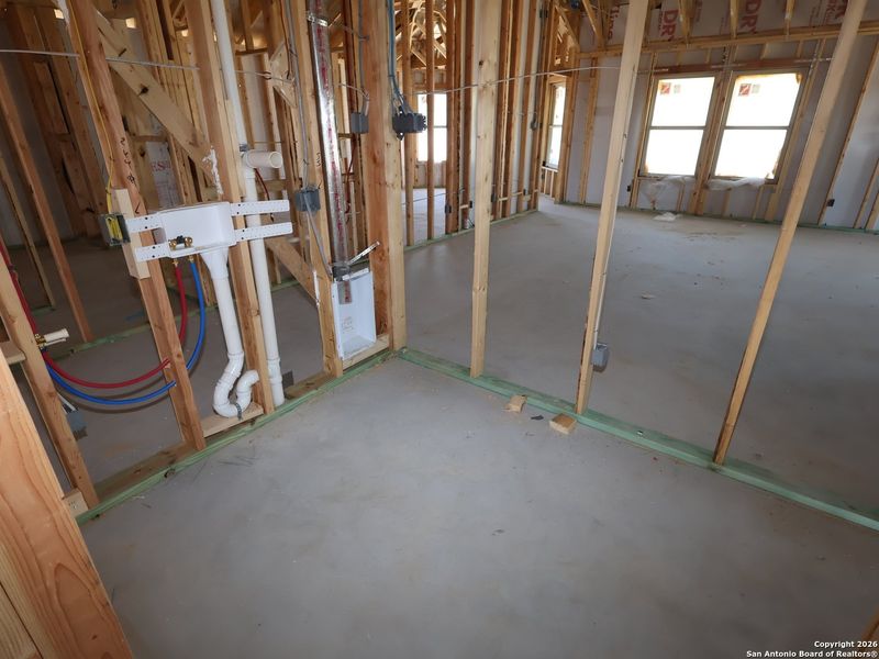 In-progress construction of a new home in Chaparral Ranch, Floresville, TX (Image 20).