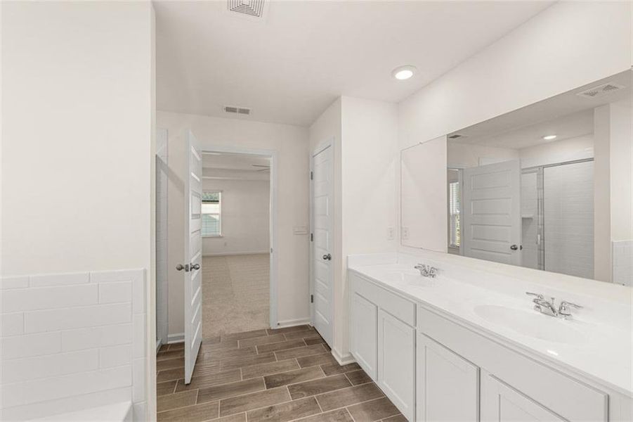 Furnished interior view inside a new home in Independence, Loganville (Image 13).