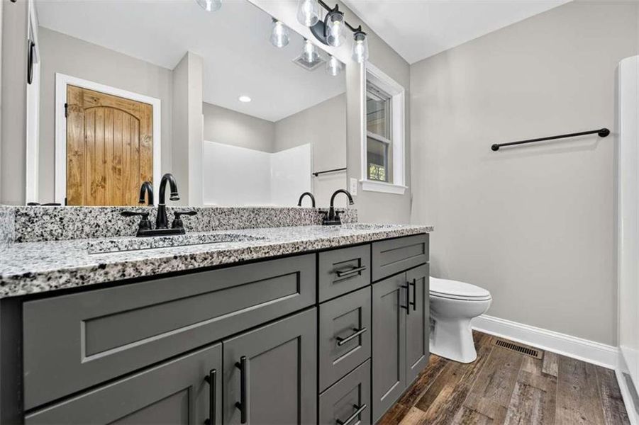 Furnished interior view inside a new home in , Ellijay (Image 8).