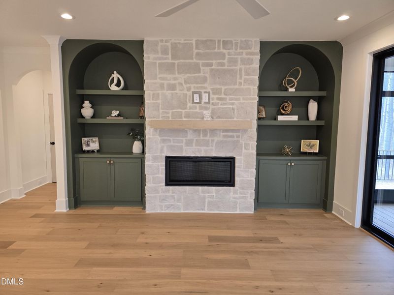 Arched Bookshelves Arched Bookshelves