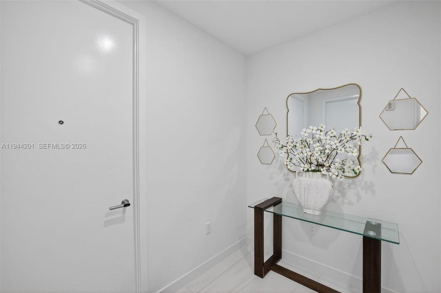 Furnished interior view inside a new home in , Pompano Beach (Image 6).