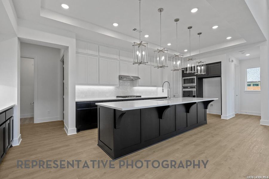 Furnished interior view inside a new home in Davis Ranch, San Antonio (Image 12).