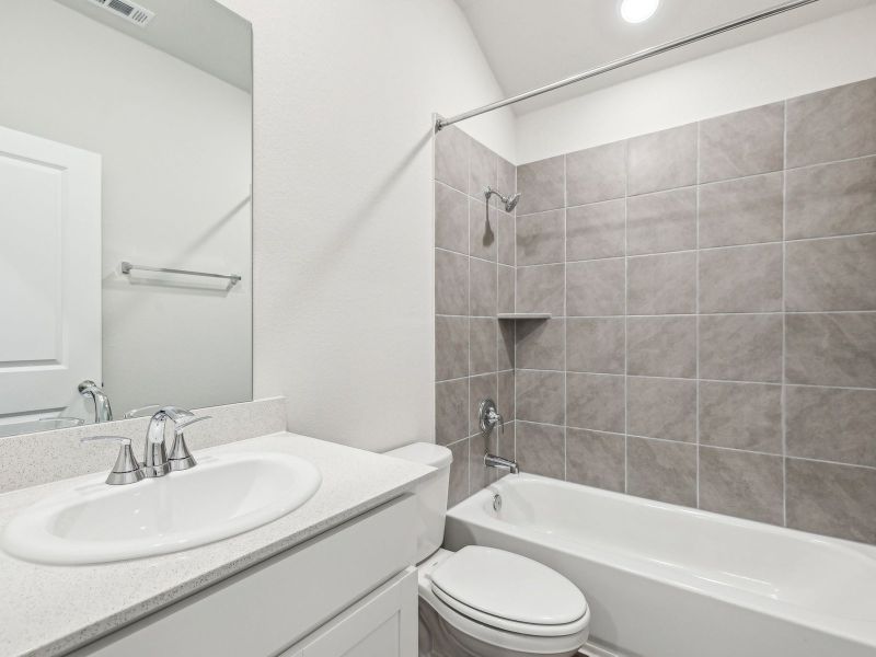 Furnished interior view inside a new home in Flora, Hutto (Image 6).