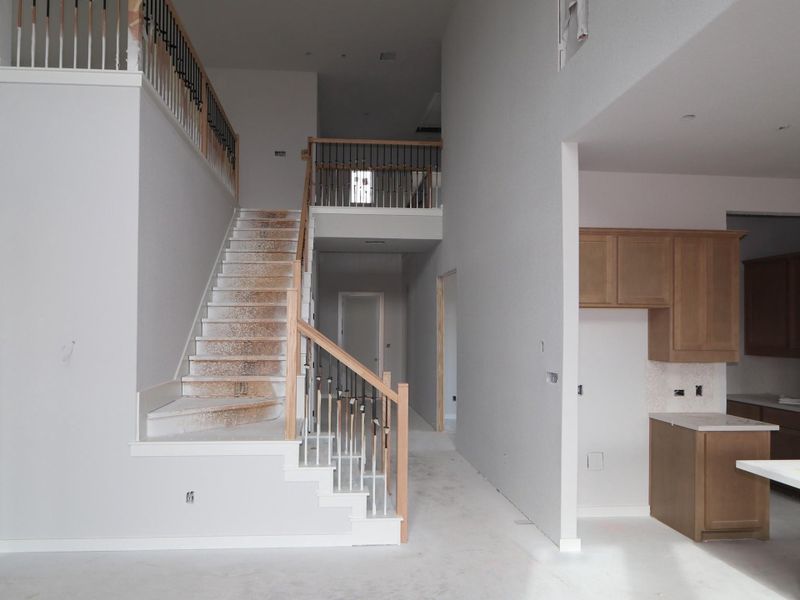 In-progress construction of a new home in Heritage, Dripping Springs, TX (Image 14). In-progress construction of a new home in Heritage, Dripping Springs, TX (Image 14).