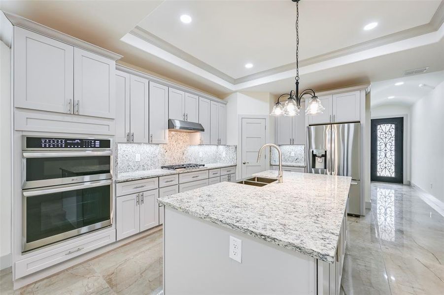 Furnished interior view inside a new home in , Grand Prairie (Image 7).