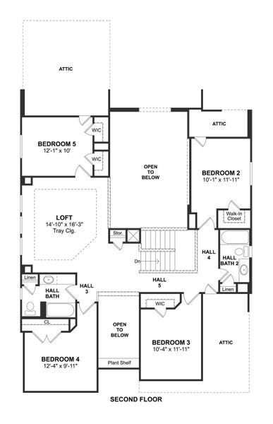 2D floor plan layout for the Leo by K. Hovnanian® Homes in Tejas Landing, Needville, TX (Image 4). 2D floor plan layout for the Leo by K. Hovnanian® Homes in Tejas Landing, Needville, TX (Image 4).
