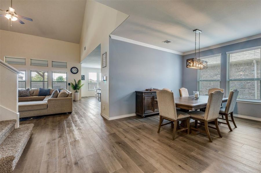 Furnished interior view inside a new home in , Little Elm (Image 18). Furnished interior view inside a new home in , Little Elm (Image 18).