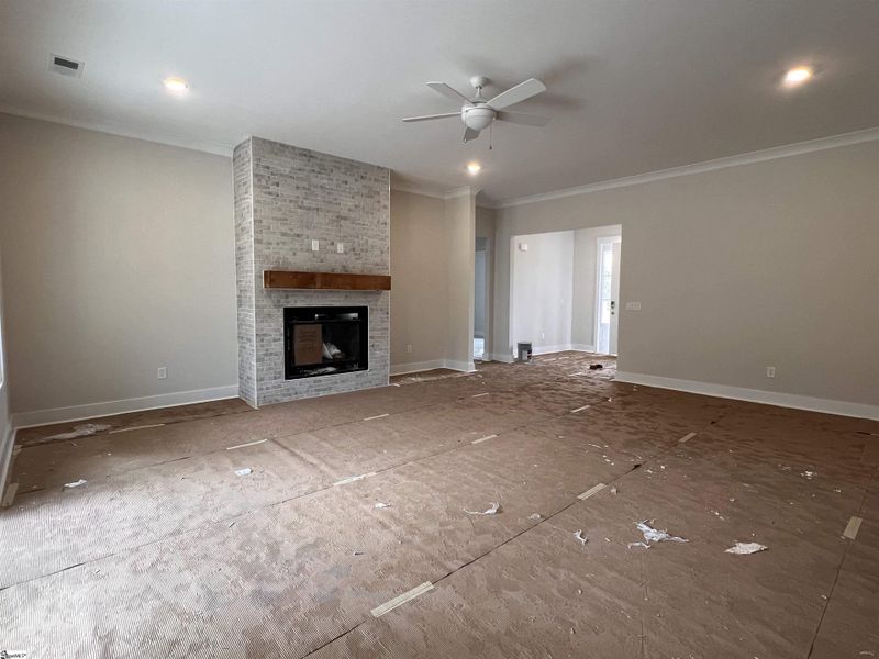 In-progress construction of a new home in Walker's Pointe, Anderson, SC (Image 6).