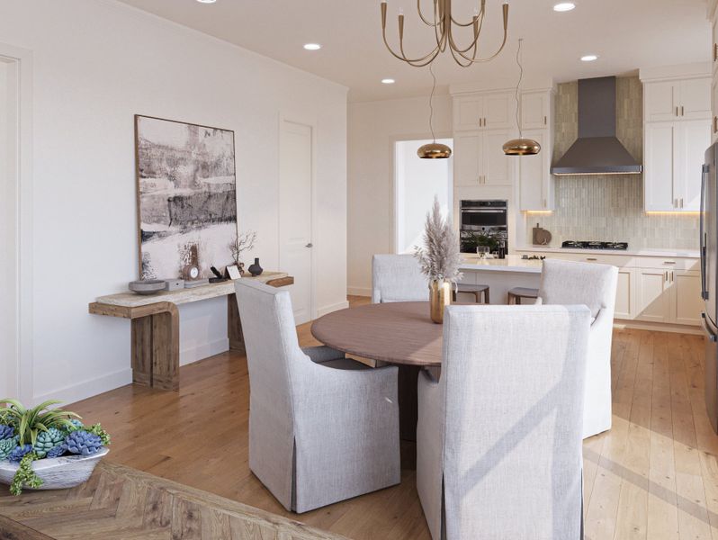 Dining Room - Interior Rendering