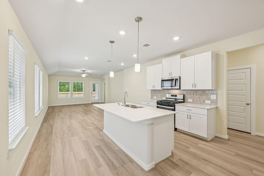 Photo is not of the actual home, but is an inspirational photo of builder’s model home and may depict options, furnishings, and/or decorator features that are not included