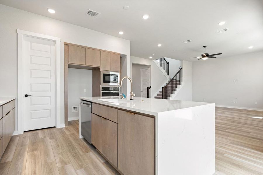 Furnished interior view inside a new home in Park Central, Georgetown (Image 10).