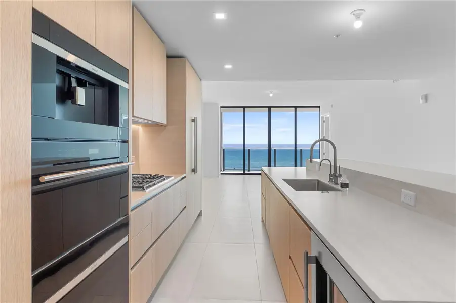 Kitchen w/ Ocean View Kitchen w/ Ocean View