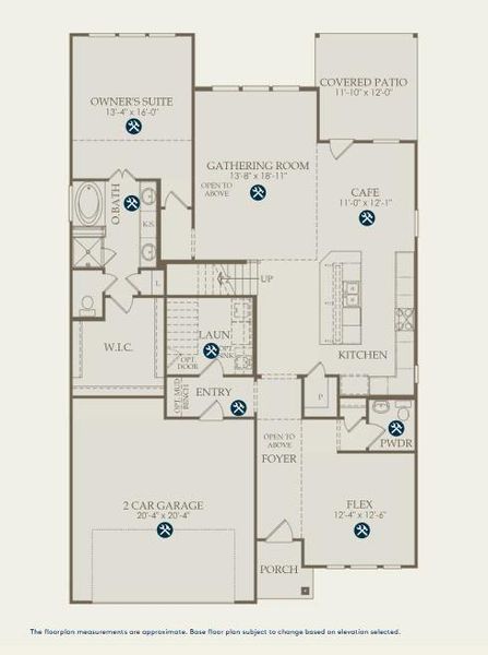 Pulte Homes, Hillsboro/LS201 floor plan Pulte Homes, Hillsboro/LS201 floor plan