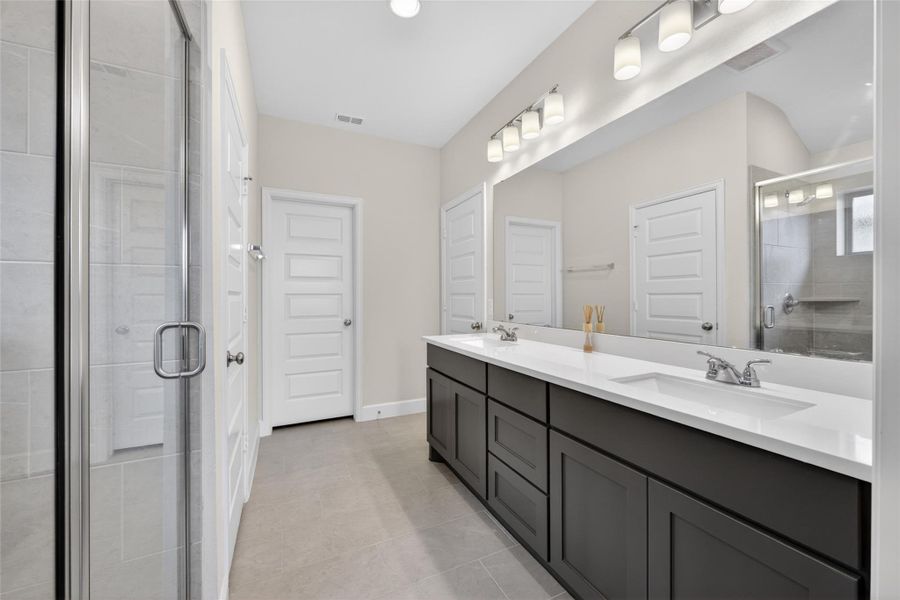 Furnished interior view inside a new home in Jordan Ranch, Fulshear (Image 30).