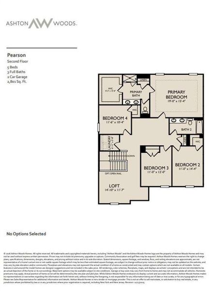 2D floor plan layout of this home in , Locust Grove, GA (Image 4).