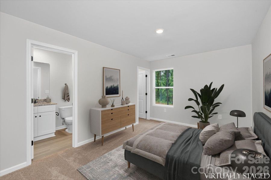 Furnished interior view inside a new home in Rhyne Court, Gastonia (Image 10).
