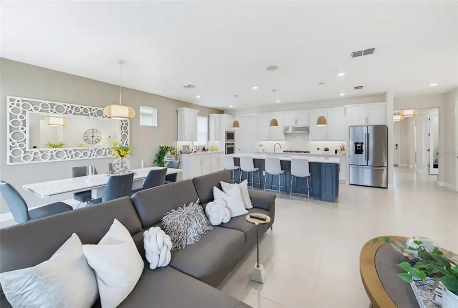 Furnished interior view inside a new home in , St. Cloud (Image 18).