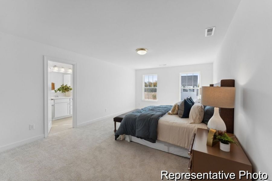 Furnished interior view inside a new home in Shay Crossing, Salisbury (Image 12).