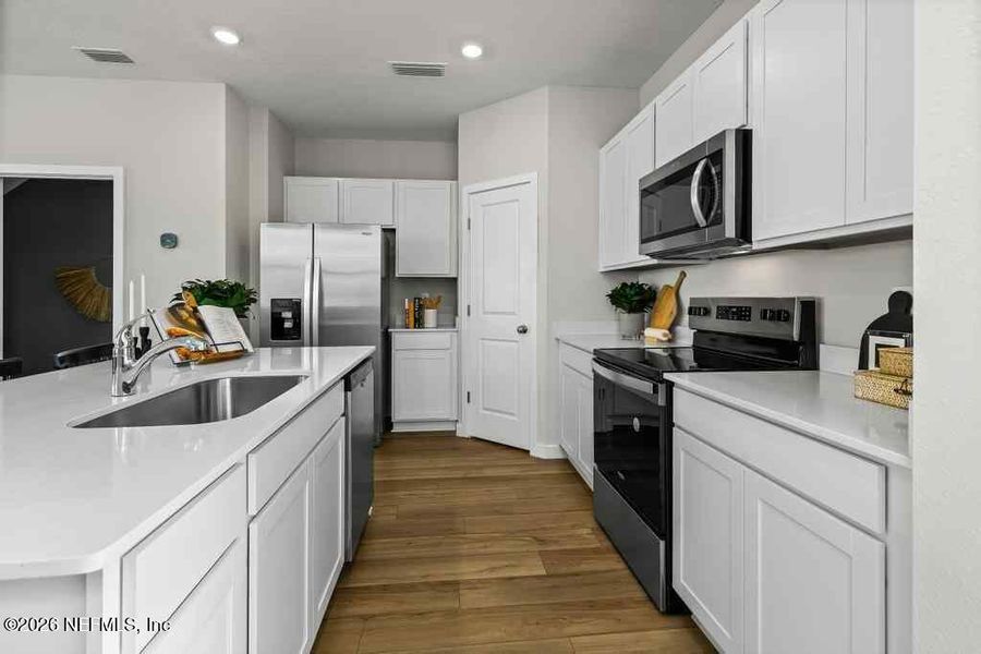 Furnished interior view inside a new home in , Jacksonville (Image 14).