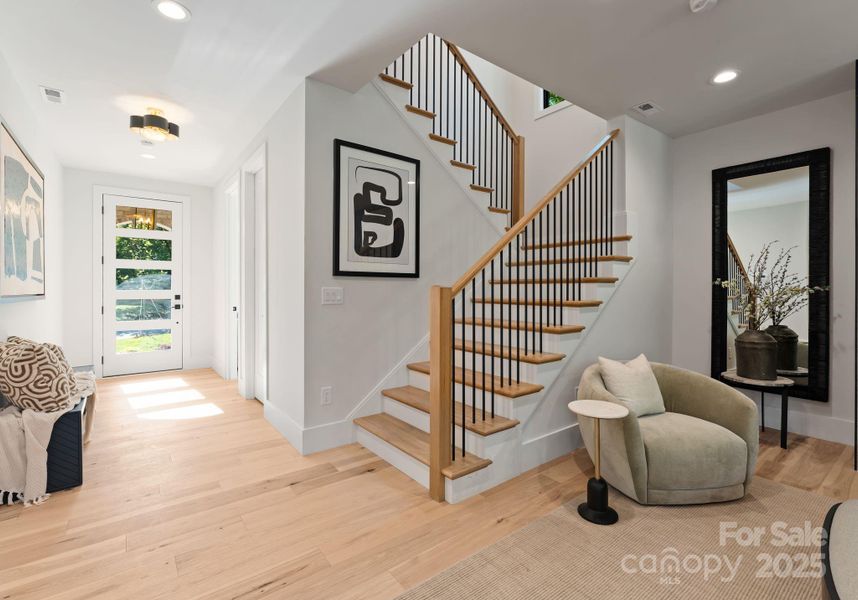 Furnished interior view inside a new home in , Charlotte (Image 30). Furnished interior view inside a new home in , Charlotte (Image 30).