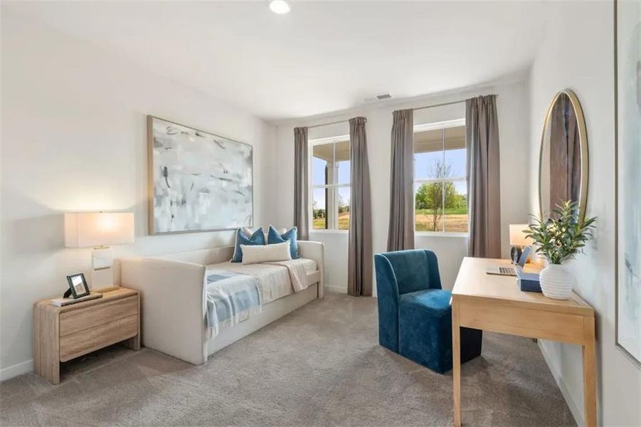 Furnished interior view inside a new home in Hawthorne Reserve, Dallas (Image 16).