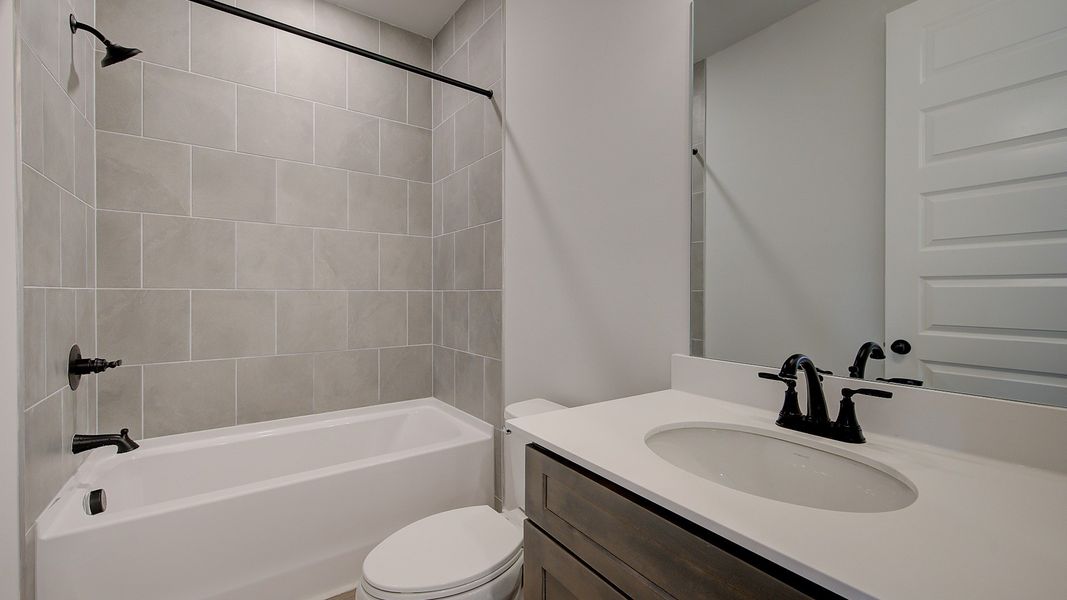 Furnished interior view inside a new home in Barrett Pointe, Kennesaw (Image 8).