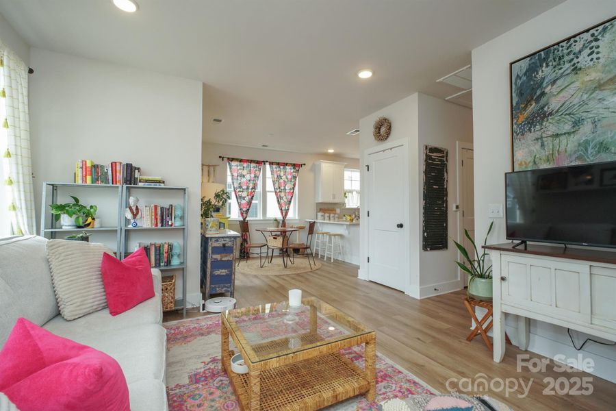 Living Area Open Floor Plan