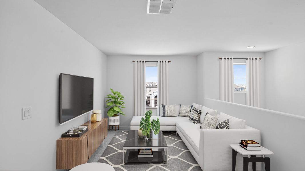Furnished interior view inside a new home in Parkside, Avondale (Image 6).