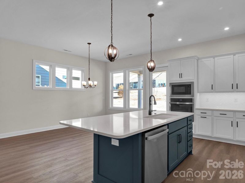 Island color change.