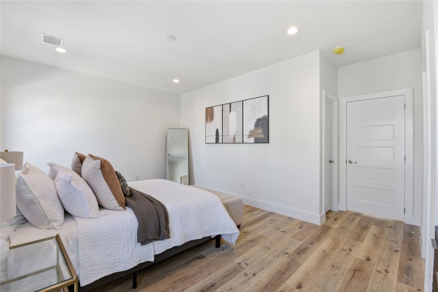 Furnished interior view inside a new home in , Houston (Image 27).