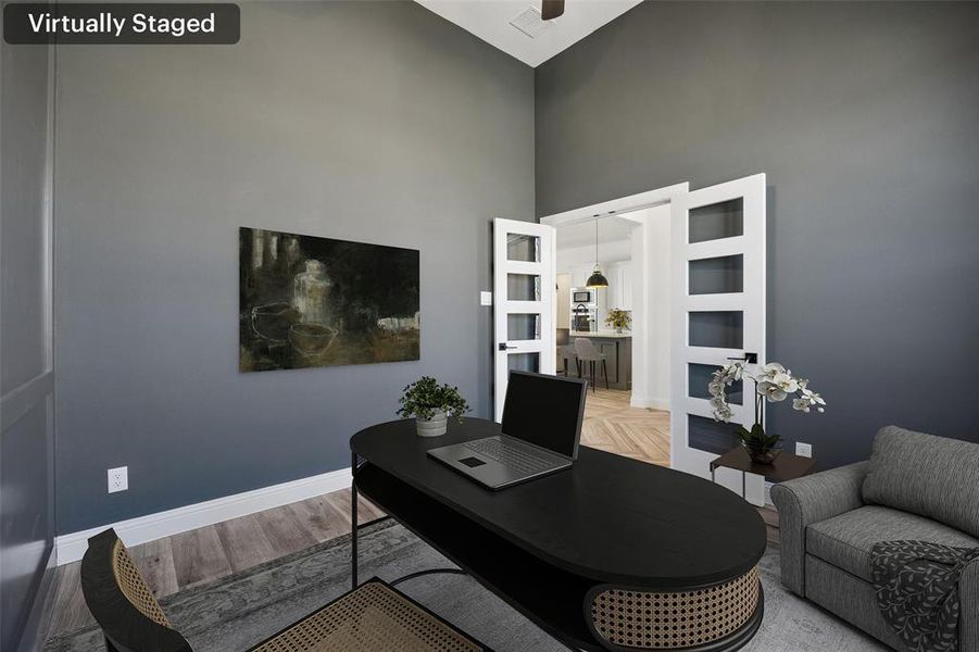 Furnished interior view inside a new home in , Azle (Image 8).