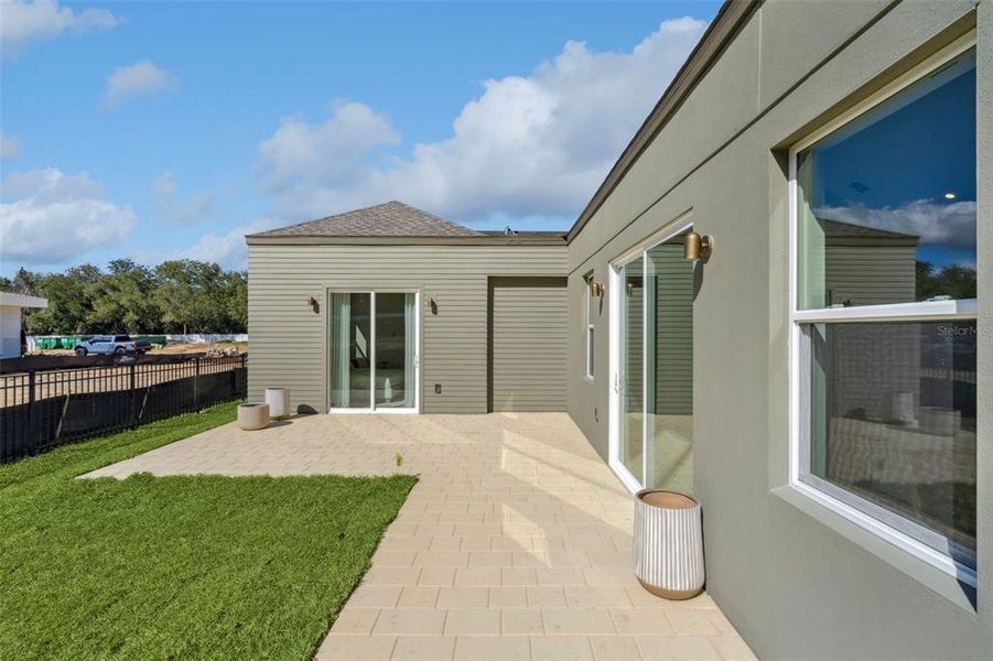 Exterior details and patio area of a home in , Lady Lake (Image 32). Exterior details and patio area of a home in , Lady Lake (Image 32).