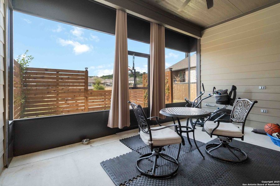 Furnished interior view inside a new home in The Preserve at Singing Hills 50's, Spring Branch (Image 8).