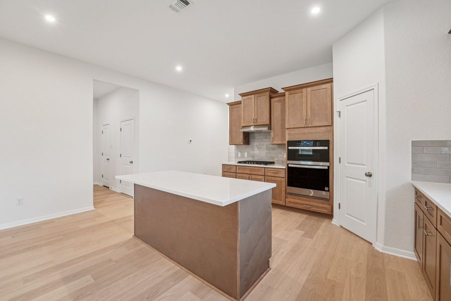 Furnished interior view inside a new home in Crosswinds, Kyle (Image 7). Furnished interior view inside a new home in Crosswinds, Kyle (Image 7).