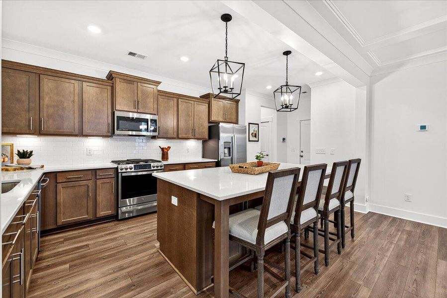Furnished interior view inside a new home in , Summerville (Image 31).