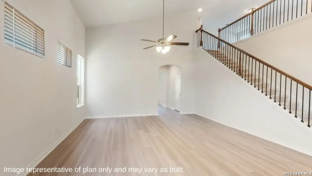 Spacious, unfurnished interior of a new home in Veranda, San Antonio (Image 11). Spacious, unfurnished interior of a new home in Veranda, San Antonio (Image 11).