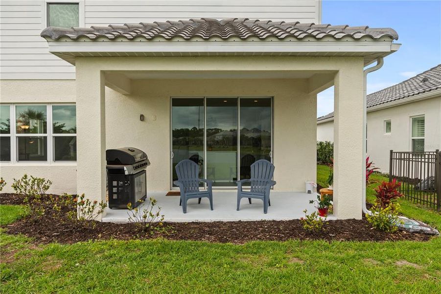 Exterior details and patio area of a home in , Sarasota (Image 31).