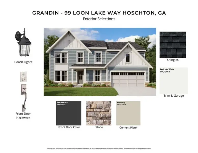 Sample of building materials used in homes in Twin Lakes, Hoschton (Image 3). Sample of building materials used in homes in Twin Lakes, Hoschton (Image 3).