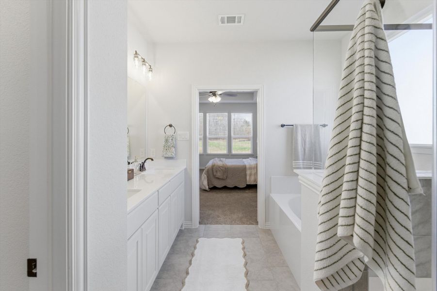 Furnished interior view inside a new home in Terra Escalante, Blue Ridge (Image 17).