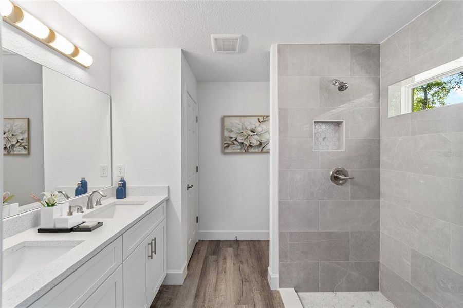 Furnished interior view inside a new home in , Ocala (Image 8).